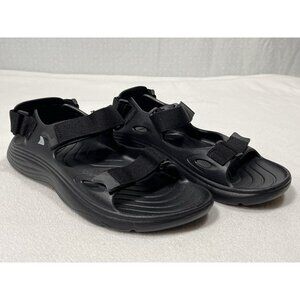Rugged Shark Black Adjustable Sport Sandals Men’s 9 Comfort
